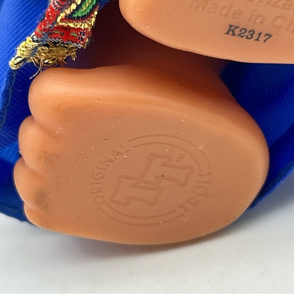 2001 Playmates Troll Company King Azul TT Totally Troll Doll 5” Hidden Message - Picture 11 of 11